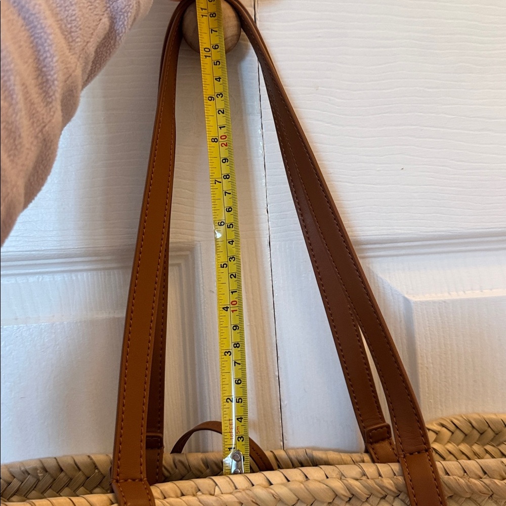 Veronica Beard Raffia Woven Tote Bag - Picture 9 of 9